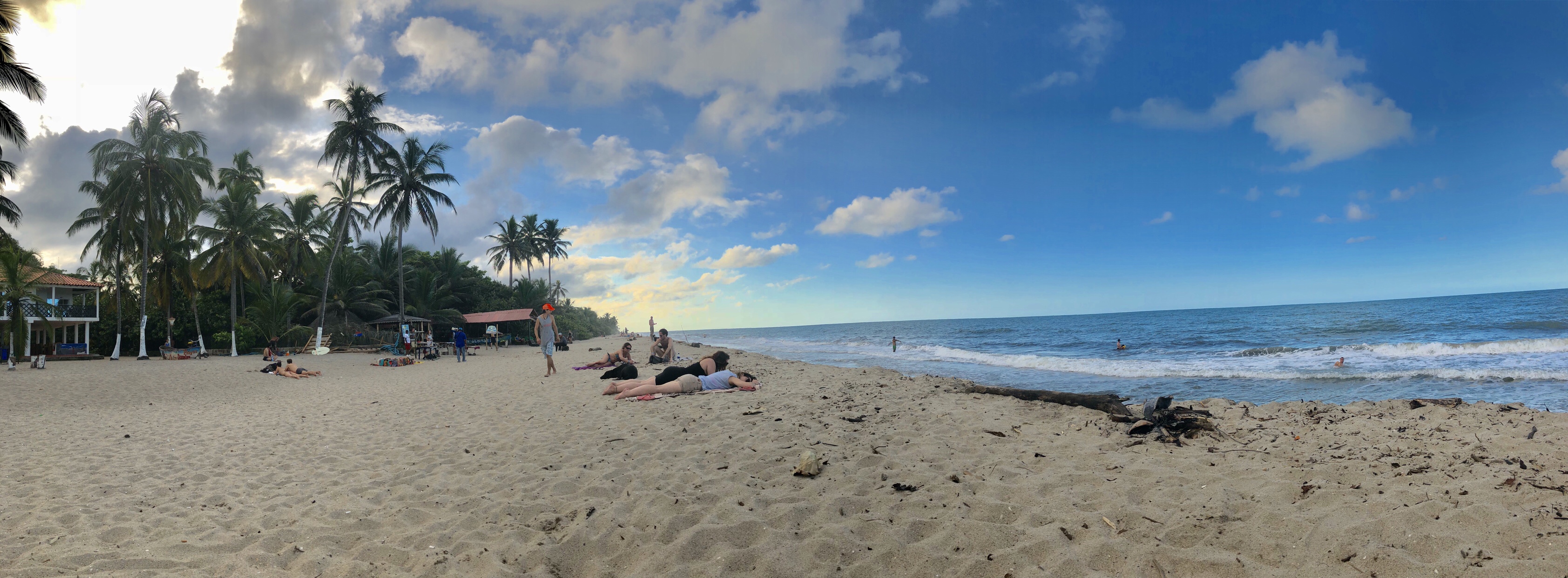 RELAXING IN PALOMINO, COLOMBIA