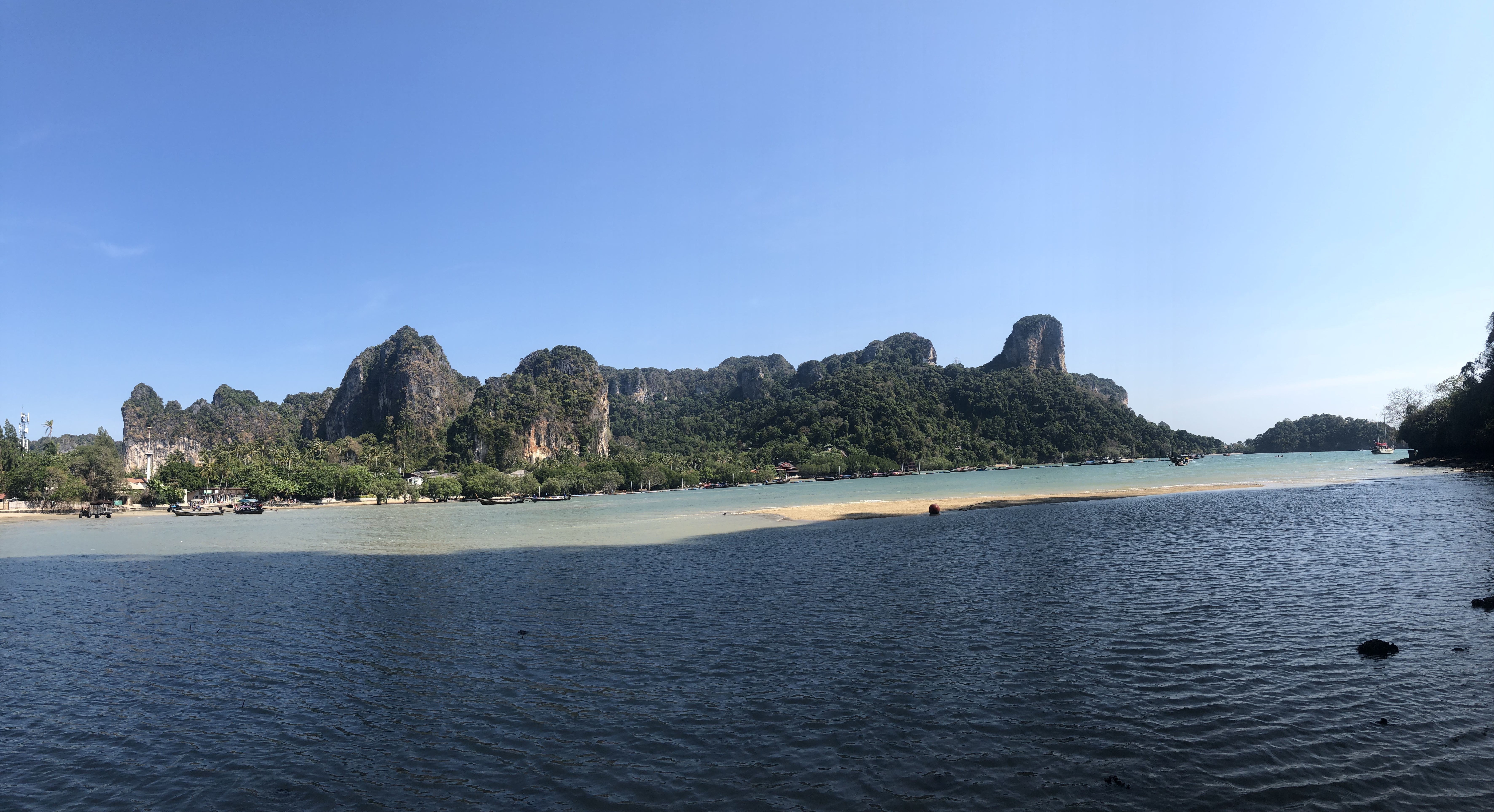 Rock Climbing with Real Rocks Climbing School at Railay Beach